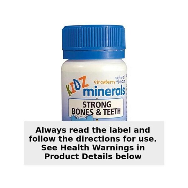 Schuessler Tissue Salts Kidz Minerals Strong Bones & Teeth 100 Tablets