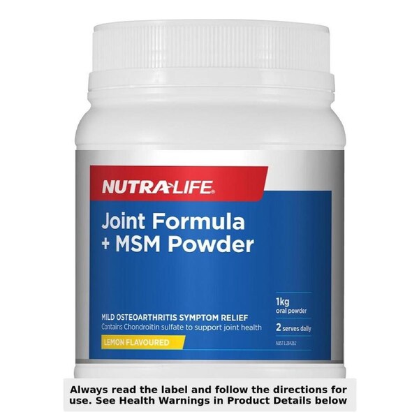 Nutra-Life Joint Formula + MSM Lemon Powder 1kg