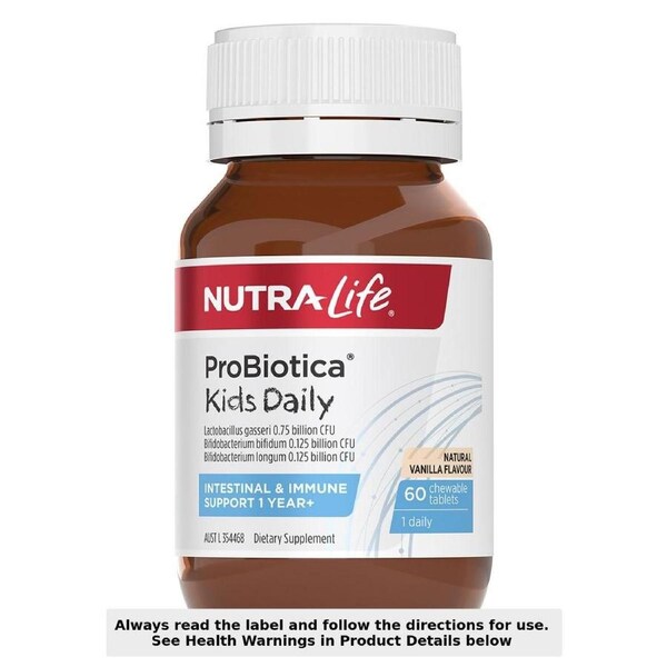 Nutra-Life Probiotica Kids Daily 60 Chewable Tablets