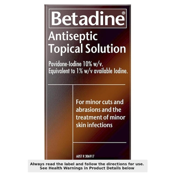 Betadine Antiseptic Topical Solution 100ml