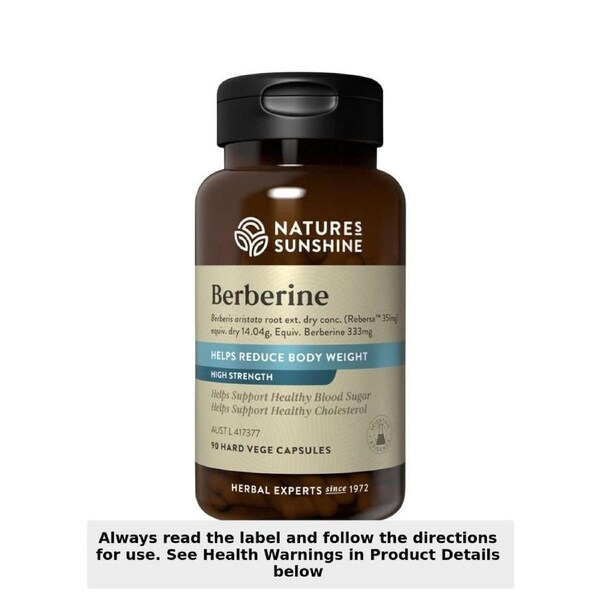 Nature's Sunshine Berberine 90 Capsules