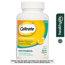 Caltrate 180 capsules