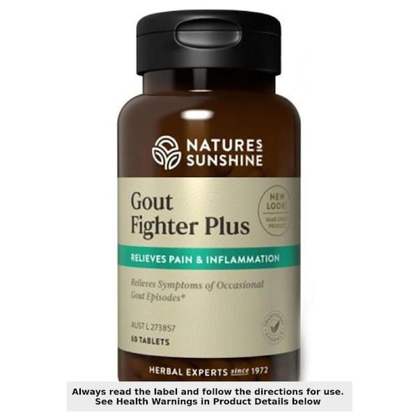 Nature's Sunshine Gout Fighter Plus 60 Tablets