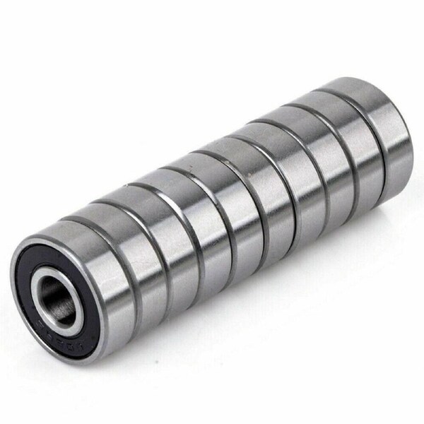 10pcs Longboard Skate Wheel 608rs Bearings Skateboard Scooter Roller Sealed Ball