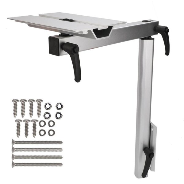 RV Camper Adjustable Height Aluminum Alloy Movable Rotatable Table Leg Kits