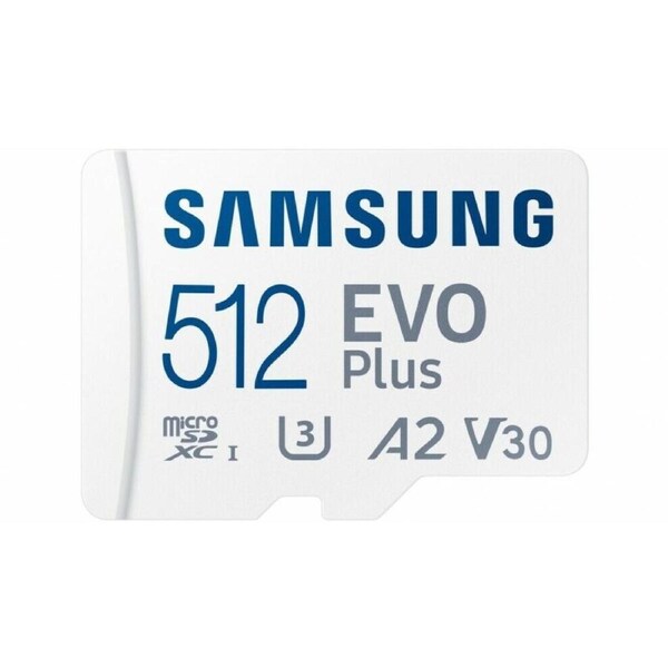 Class10 SDXC Memory 130MB/S Micro SD Card SamSung Evo Plus 512GB
