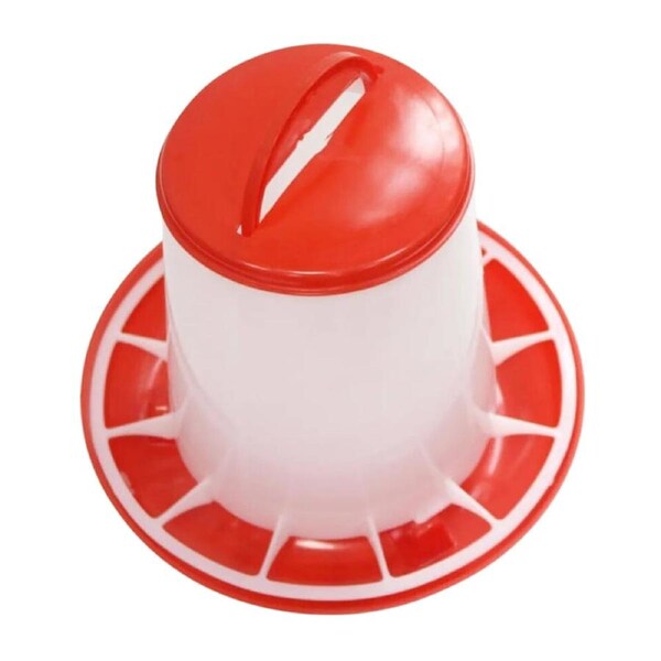 3KG Portable Automatic Chicken Bird Chook Poultry Feeder Food Dispenser