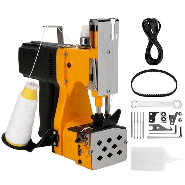 Electric Bag Closer Handheld Stitching Tool Portable Industrial Sewing Machine