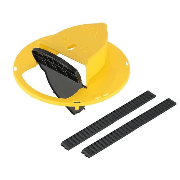 Mousetrap Catcher With Ladder Bucket Lid Mice Rat Trap Flip Slide Bucket
