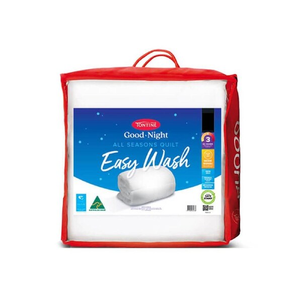 Tontine Good Night Easy Wash Quilt All Seasons Doona Home Bedding King