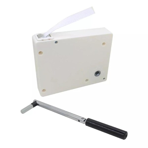 5m Strap White Winder Boxs For Modern Manual Roller Shutter Control