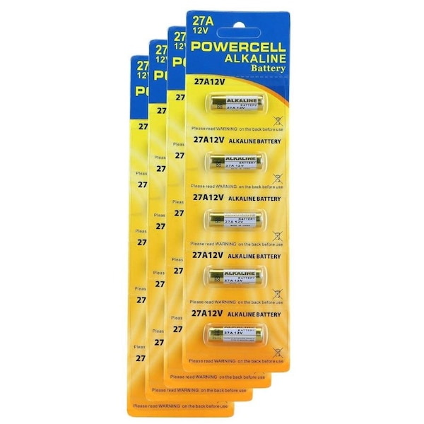 10X Alkaline Batteries 27A 12V MN27 LR27A A27 L828 V27GA Battery Garage Remote