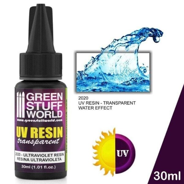 Clear Ultraviolet Sensitive Resin - 30ml