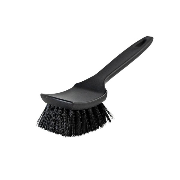 Black Bristle Tyre Brush