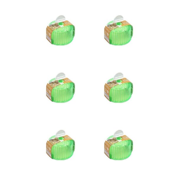 6PK Dudley's World Of Pets Small Pet Exercise Wheel Rat/Hamster Play Toy Green