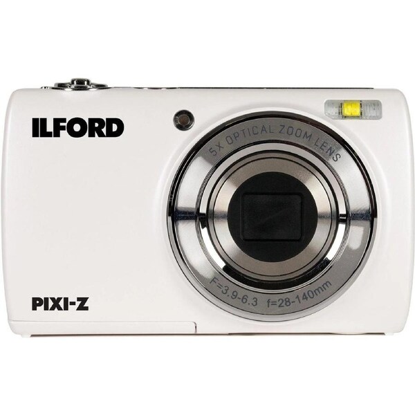 Ilford PIXI-Z Digital Camera 5x Zoom – Pearl White