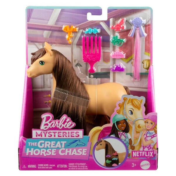 Barbie Mysteries: The Great Horse Chase Pepper Pony Doll and Accessories