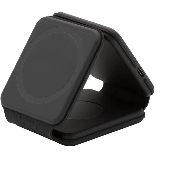 Moki 3-in-1 Wireless Charge Pad - Black