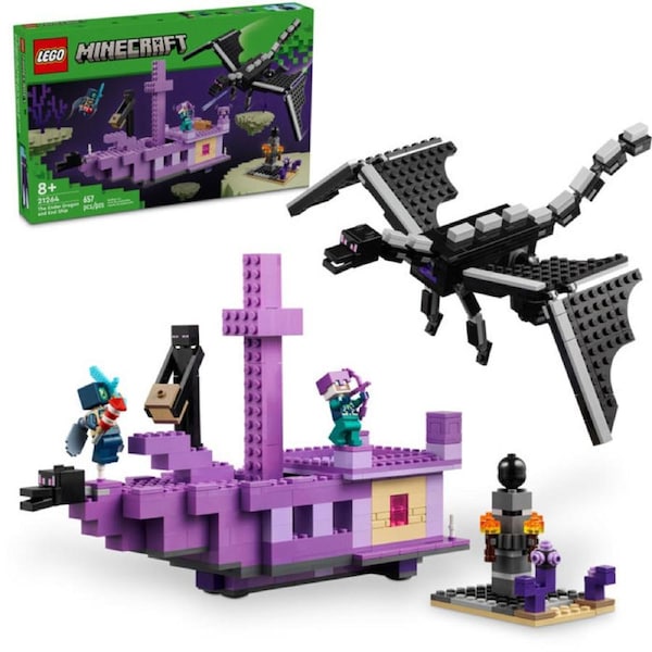 LEGO 21264 - Minecraft The Ender Dragon and End Ship