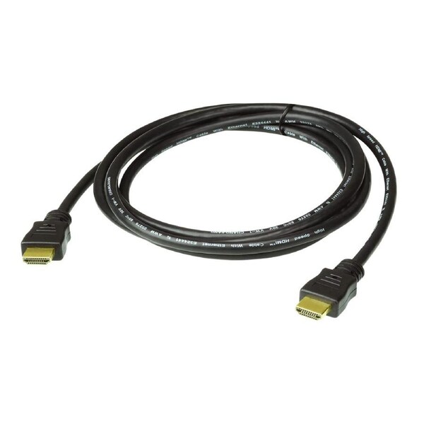 Aten 3M High Speed HDMI Cable with Ethernet. Support 4K UHD DCI, up to 4096 x 2160 @ 60Hz 2L-7D03H