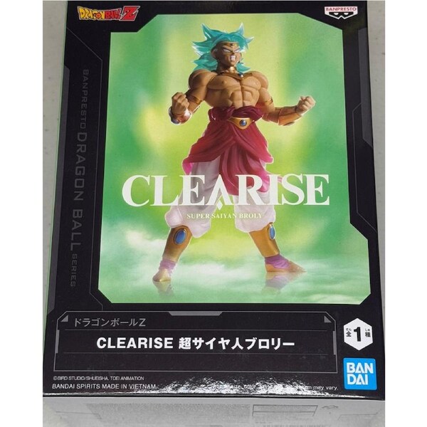 Dragon Ball Z Clearise Super Saiyan Broly figure