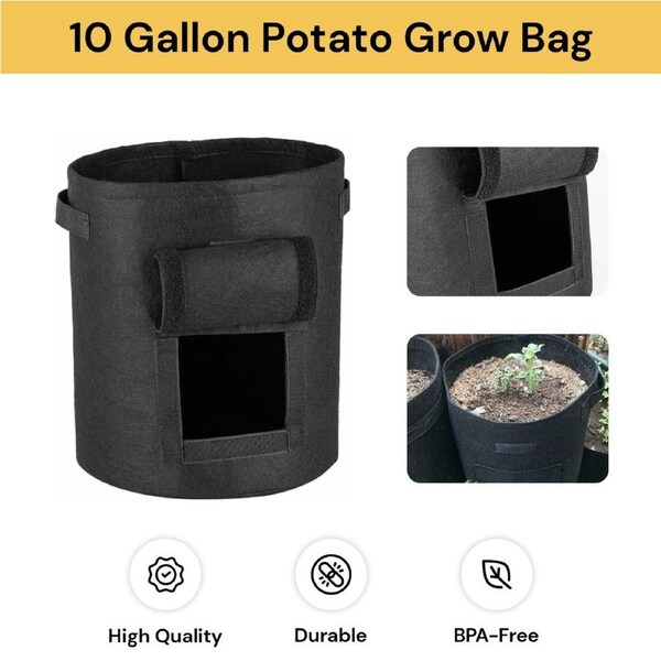 10 Gallon Potato Grow Bag - 2pcs