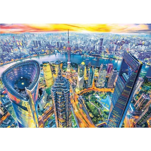 Anatolian - View Of Shanghai Puzzle 2000pc