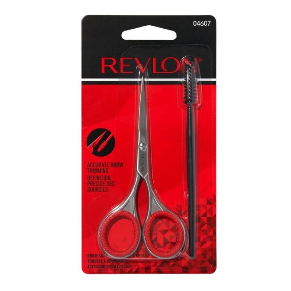 Revlon Brow Trimming Brow Shaping Scissors and Brush Set