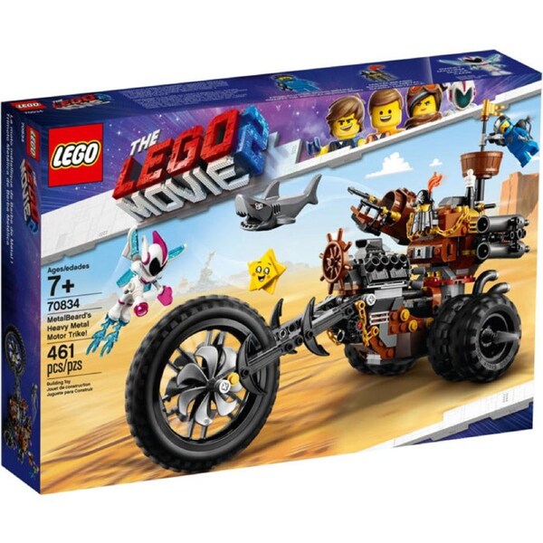 LEGO 70834 - The Movie 2 MetalBeard's Heavy Metal Motor Trike!