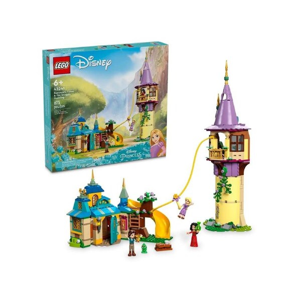 LEGO 43241 - Disney Tangled Rapunzel's Tower & The Snuggly Duckling