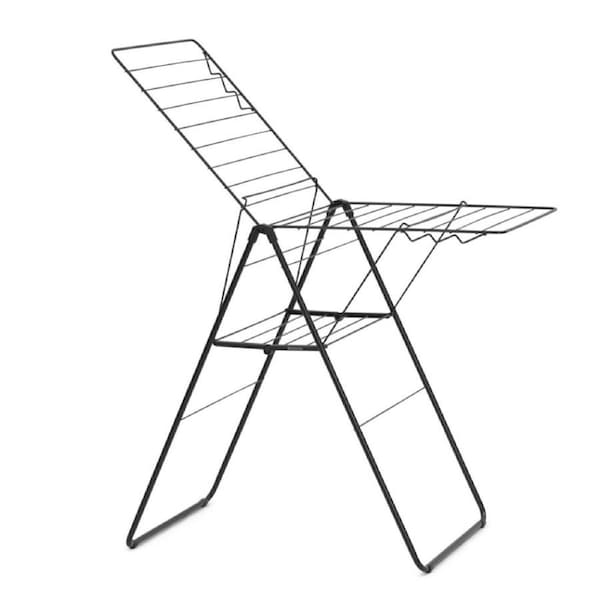 Brabantia HangOn 20m Clothes Laundry Dryer Rack - Matte Black Airer Hanging