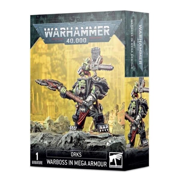 Warhammer 40K - Orks - Warboss in Mega Armour