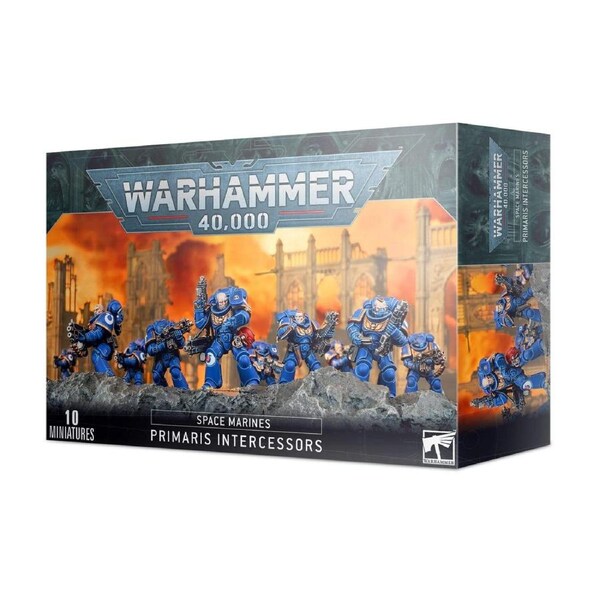 Warhammer 40K - Space Marines - Primaris Intercessors (Boxed)