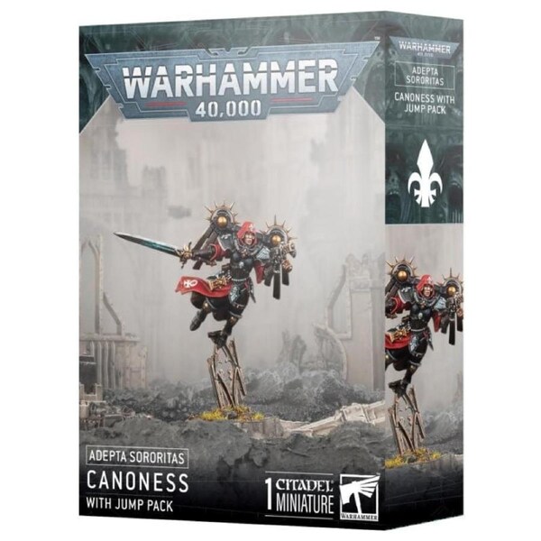 Warhammer 40k - Adepta Sororitas - Canoness With Jump Pack