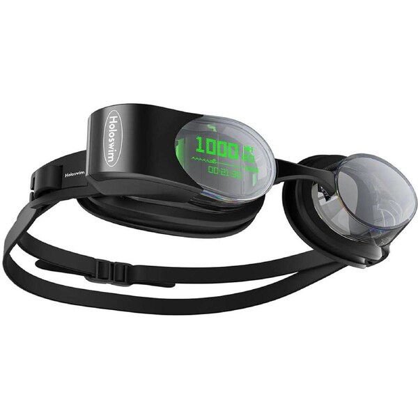 Holoswim 2 Pro AR Smart Swimming Goggles - Black
