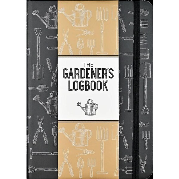 Peter Pauper Press The Gardener's Logbook Black 342478