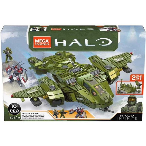 MEGA Halo Infinite Pelican Inbound Vehicle Building Set 2024 Piece Age 10+