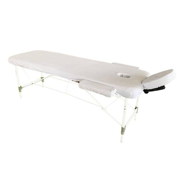 YES4HOMES Reusable Cotton Beauty Massage Bed SPA Salon Table Cover 195 x 68 CM