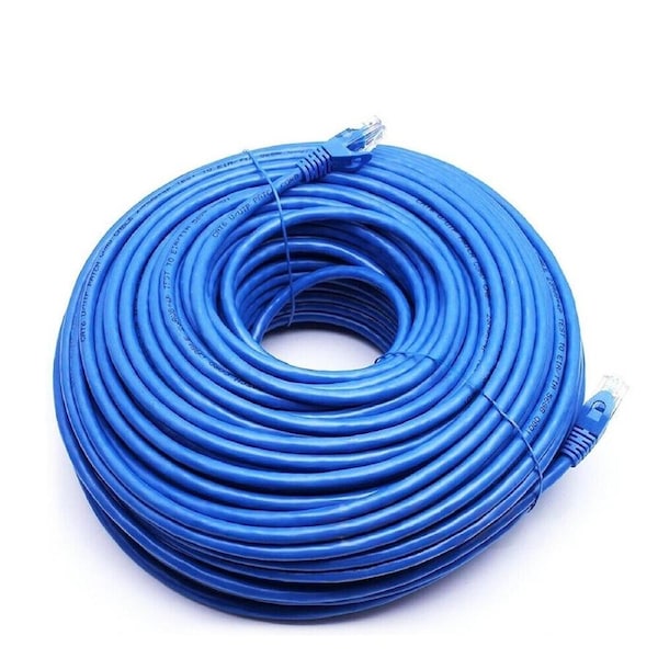 5m 10m 20m 30m 50m 100m Cat6 Network Ethernet Cable Lan - 100M 1000Mbps 5M