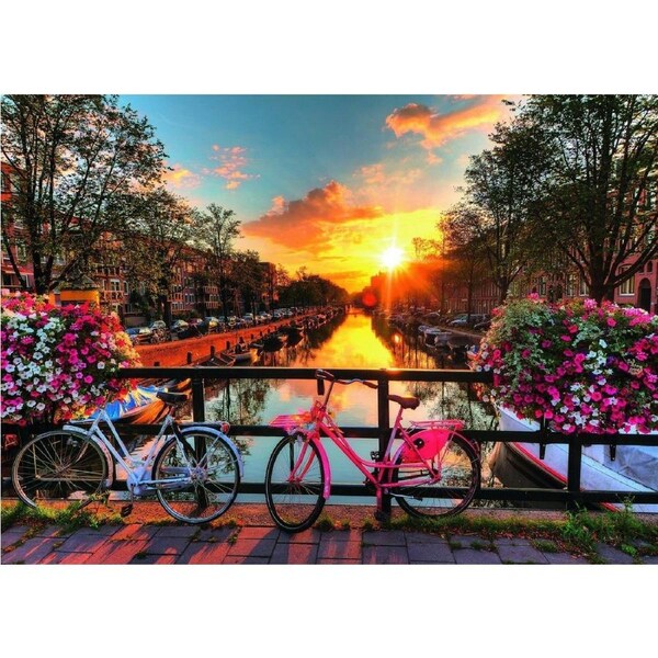 Ravensburger - Bicycles in Amsterdam Puzzle 1000pc