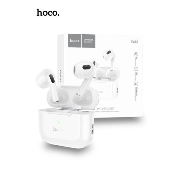 Hoco EW58 Stereo True Wireless Earphones - White
