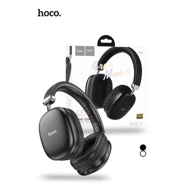 Hoco W35 Wireless Headphones - Black