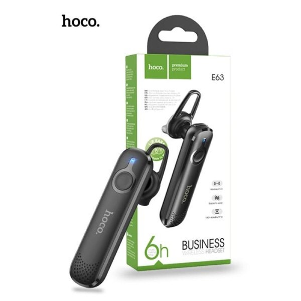 Hoco E63 Diamond Bluetooth Earphone - Black