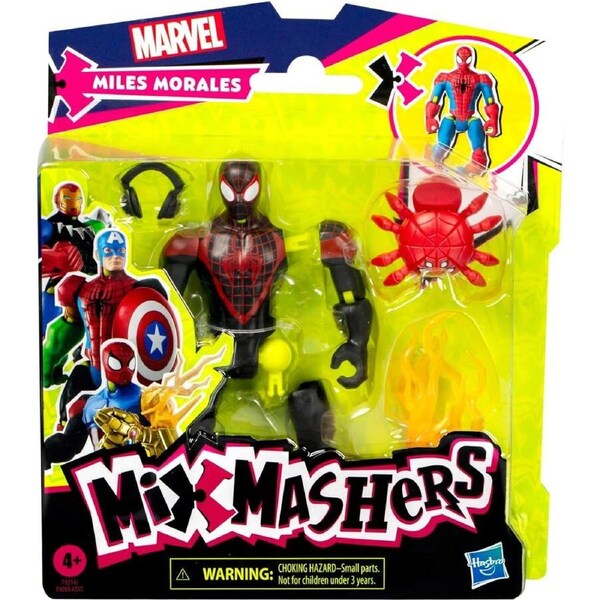 Marvel Spider-Man Mix Mashers Miles Morales Action Figure