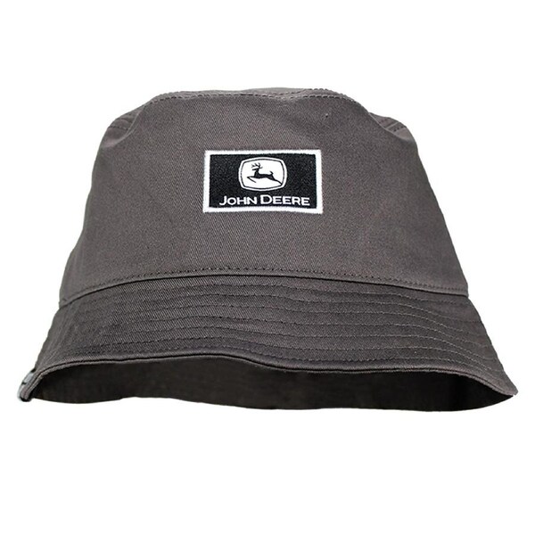 John Deere LP79648-JD Bucket Hat-Charcoal