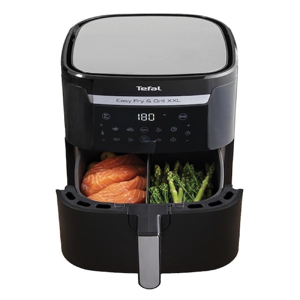 Tefal Easy Fry & Grill 2-in-1 XXL FlexCook Air Fryer Black EY8018