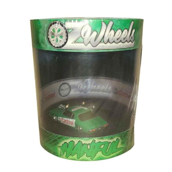 Oz Wheels 1:64 Castrol Hanful Monaro Skid in Cylinder