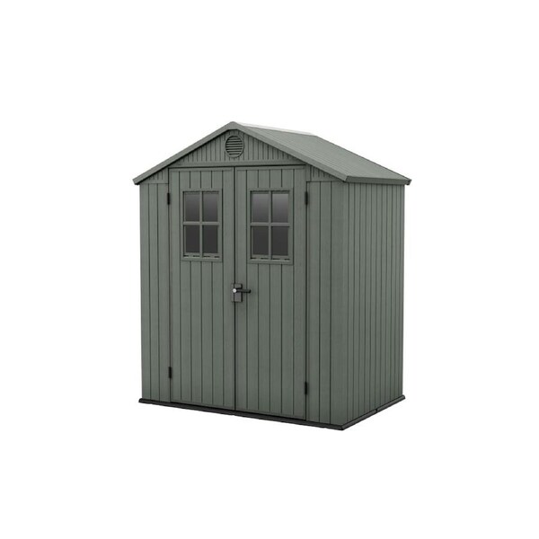 Keter Darwin 6x4 Garden Shed - Green
