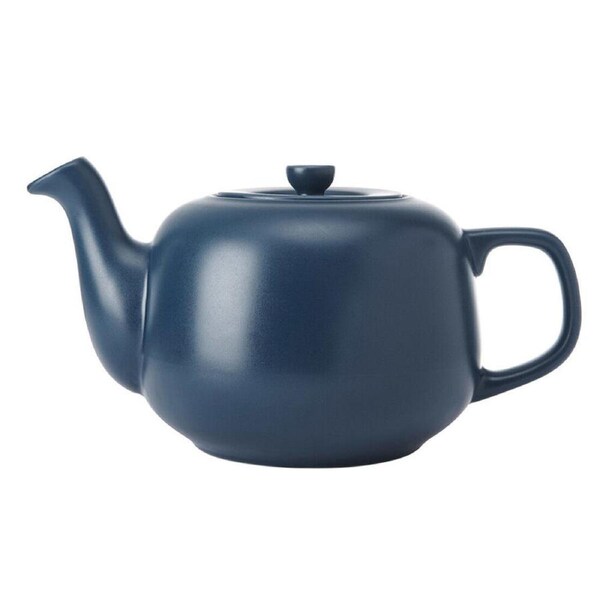 La Cafetiere Stoneware Classic Teapot Kettle Serving/Brewing Pot 1.2L Navy