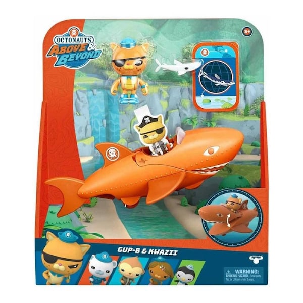 Moose Octonauts Above & Beyond Gup-B & Kwazii Adventure Pack Toys Age 3+